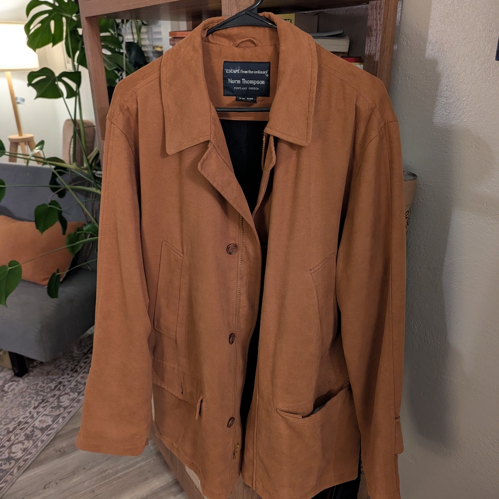 Norm Thompson Tan Button-Up Jacket - image 2